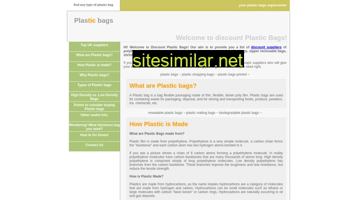 discountplasticbags.co.uk alternative sites