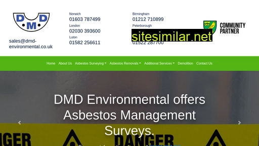 dmd-environmental.co.uk alternative sites