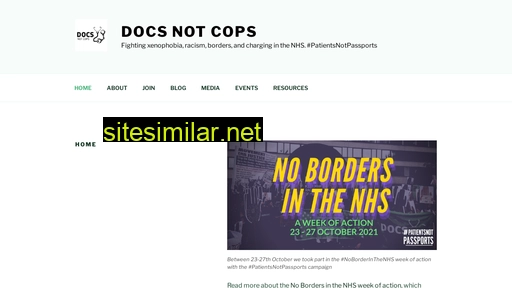 docsnotcops.co.uk alternative sites