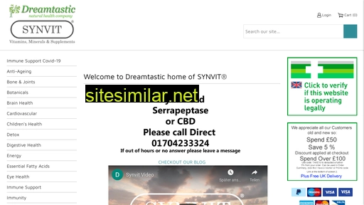 dreamtastic.co.uk alternative sites