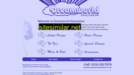 dreamworlddance.co.uk alternative sites
