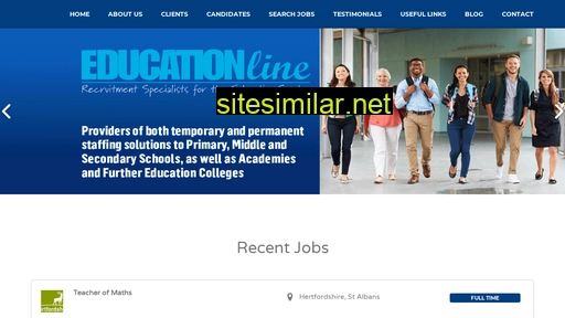 educationlinerecruitment.co.uk alternative sites
