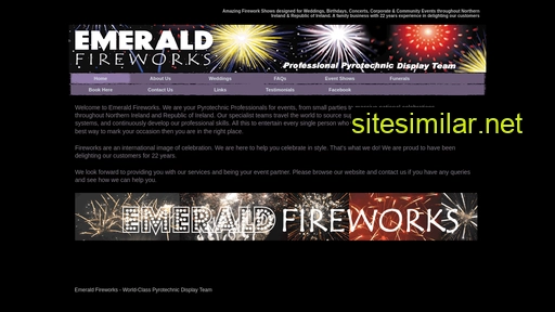 emeraldfireworks.co.uk alternative sites