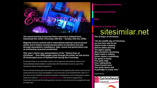 enchantedparks.co.uk alternative sites