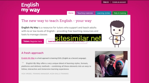 englishmyway.co.uk alternative sites