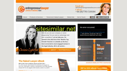 entrepreneurlawyer.co.uk alternative sites