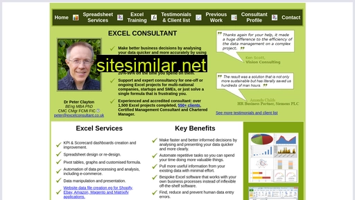 Excelconsulting similar sites