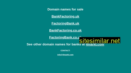 Factoringbank similar sites