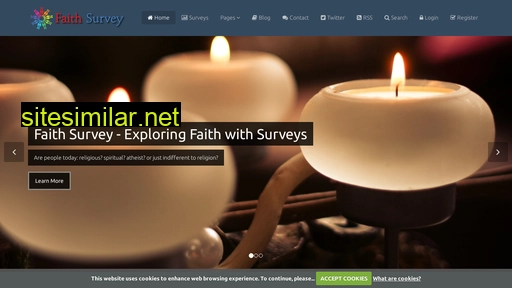 faithsurvey.co.uk alternative sites