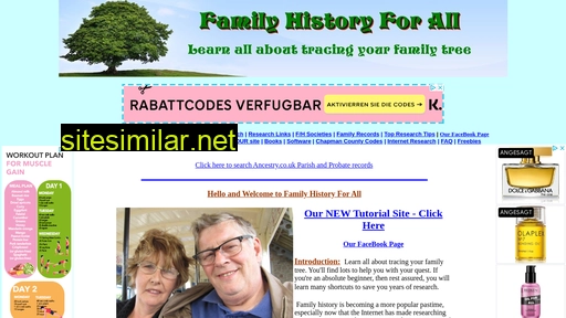 familyhistory4all.co.uk alternative sites