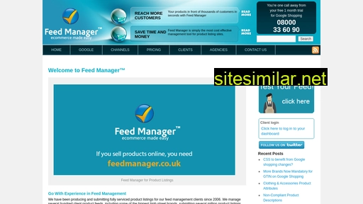 feedmanager.co.uk alternative sites