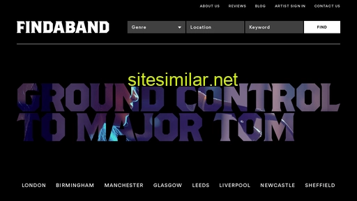 findaband.co.uk alternative sites