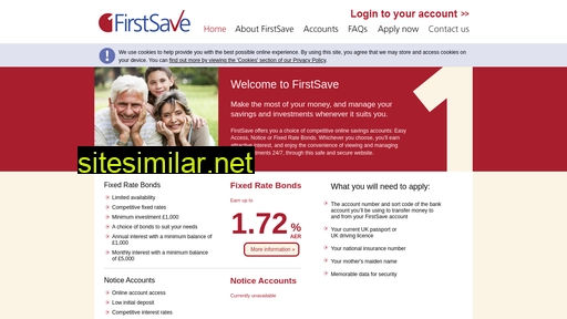 firstsave.co.uk alternative sites