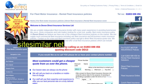 fleet-motor-insurance.co.uk alternative sites