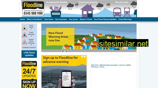floodlinescotland.org.uk alternative sites