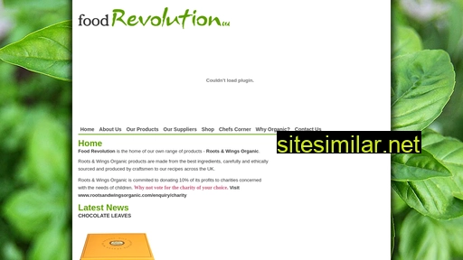 foodrevolution.co.uk alternative sites