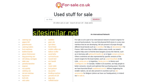for-sale.co.uk alternative sites