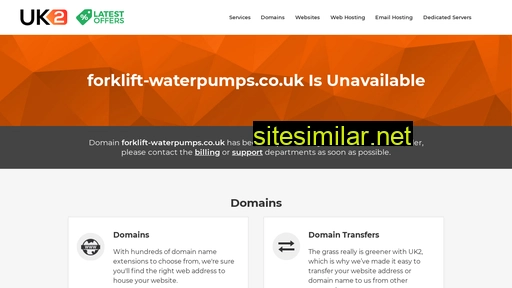 forklift-waterpumps.co.uk alternative sites