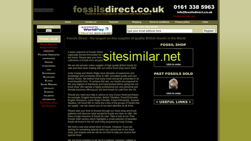 fossilsdirect.co.uk alternative sites