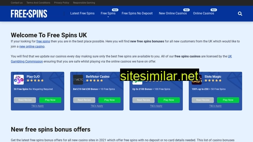 free-spins.uk alternative sites