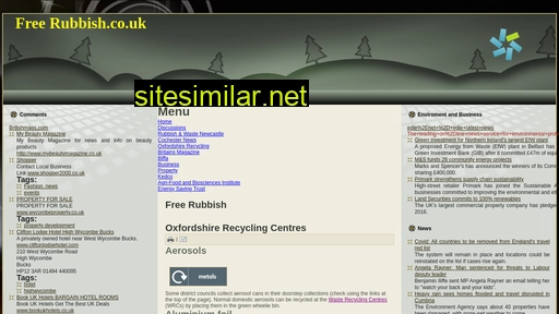 freerubbish.co.uk alternative sites