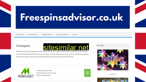 freespinsadvisor.co.uk alternative sites