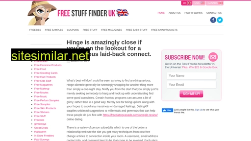 freestufffinder.co.uk alternative sites