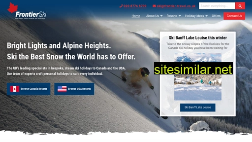 frontier-ski.co.uk alternative sites
