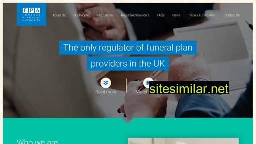 funeralplanningauthority.co.uk alternative sites