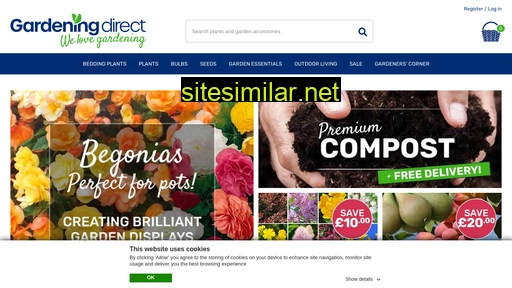 gardeningdirect.co.uk alternative sites
