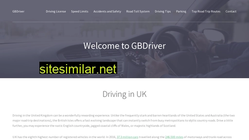 gbdriver.co.uk alternative sites