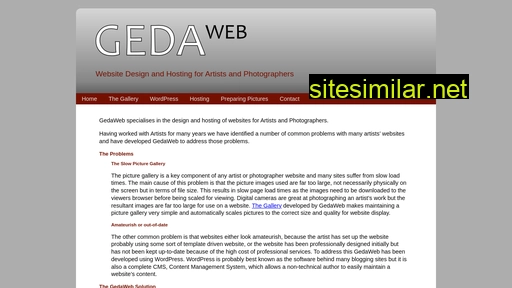 gedaweb.co.uk alternative sites