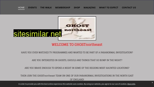 ghostnortheast.co.uk alternative sites