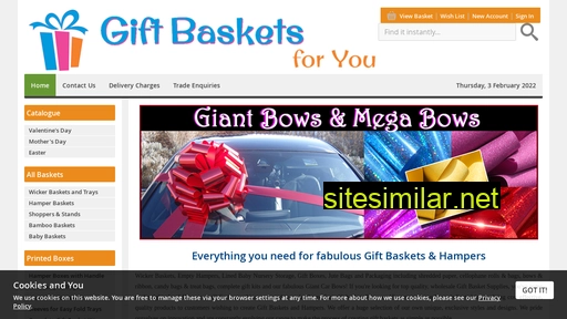 giftbasketsforyou.co.uk alternative sites
