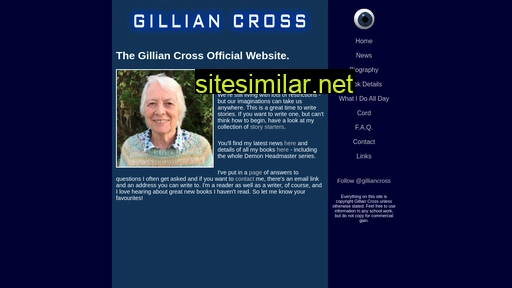 gillian-cross.co.uk alternative sites