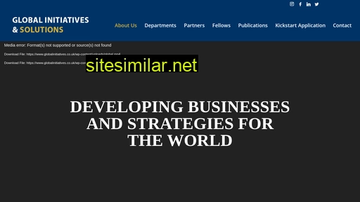 Globalinitiatives similar sites