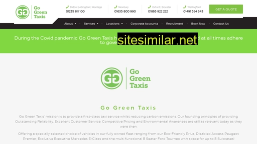 gogreentaxisltd.co.uk alternative sites