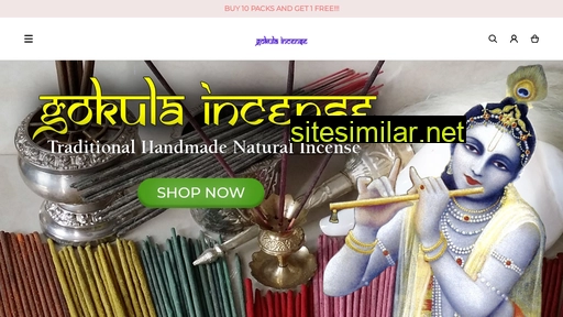 gokula-incense.co.uk alternative sites
