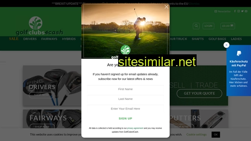 golfclubs4cash.co.uk alternative sites