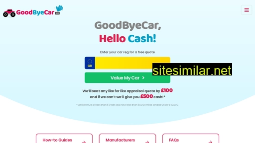 goodbyecar.uk alternative sites