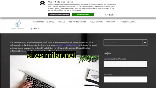 g-webdesigner.co.uk alternative sites