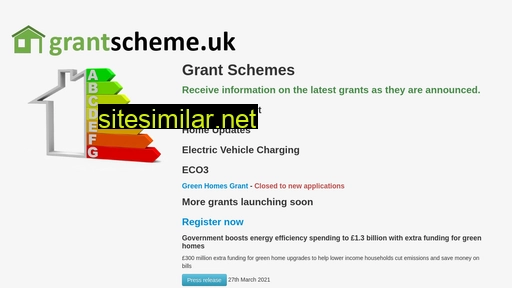 grantscheme.uk alternative sites