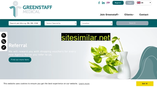 greenstaffmedical.co.uk alternative sites