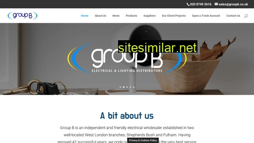 groupb.co.uk alternative sites
