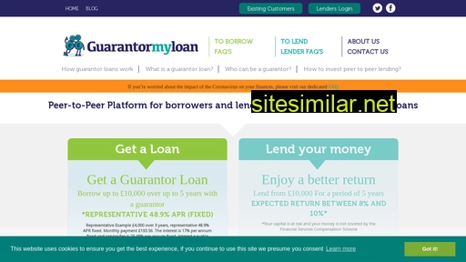 guarantormyloan.co.uk alternative sites