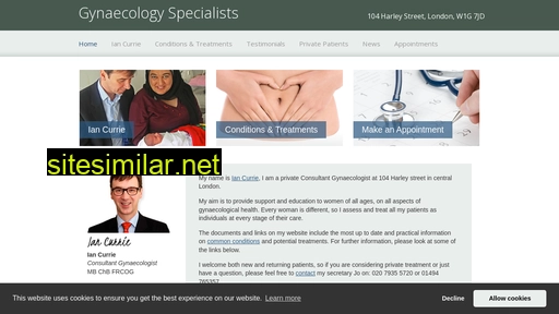 gynaecologyspecialistslondon.co.uk alternative sites