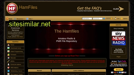 hamfiles.co.uk alternative sites