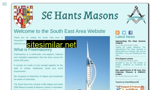 hantsmasonse.org.uk alternative sites