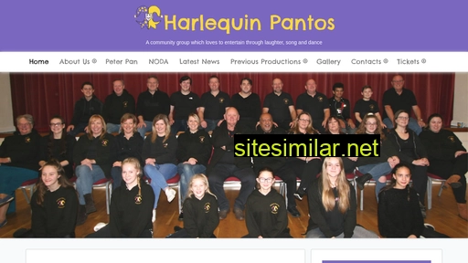 harlequinpantos.co.uk alternative sites