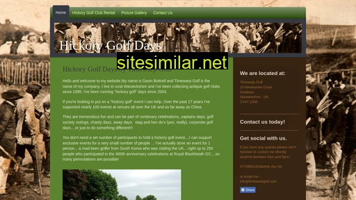 hickory-golf.co.uk alternative sites